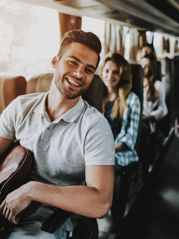 passengers on an airplane