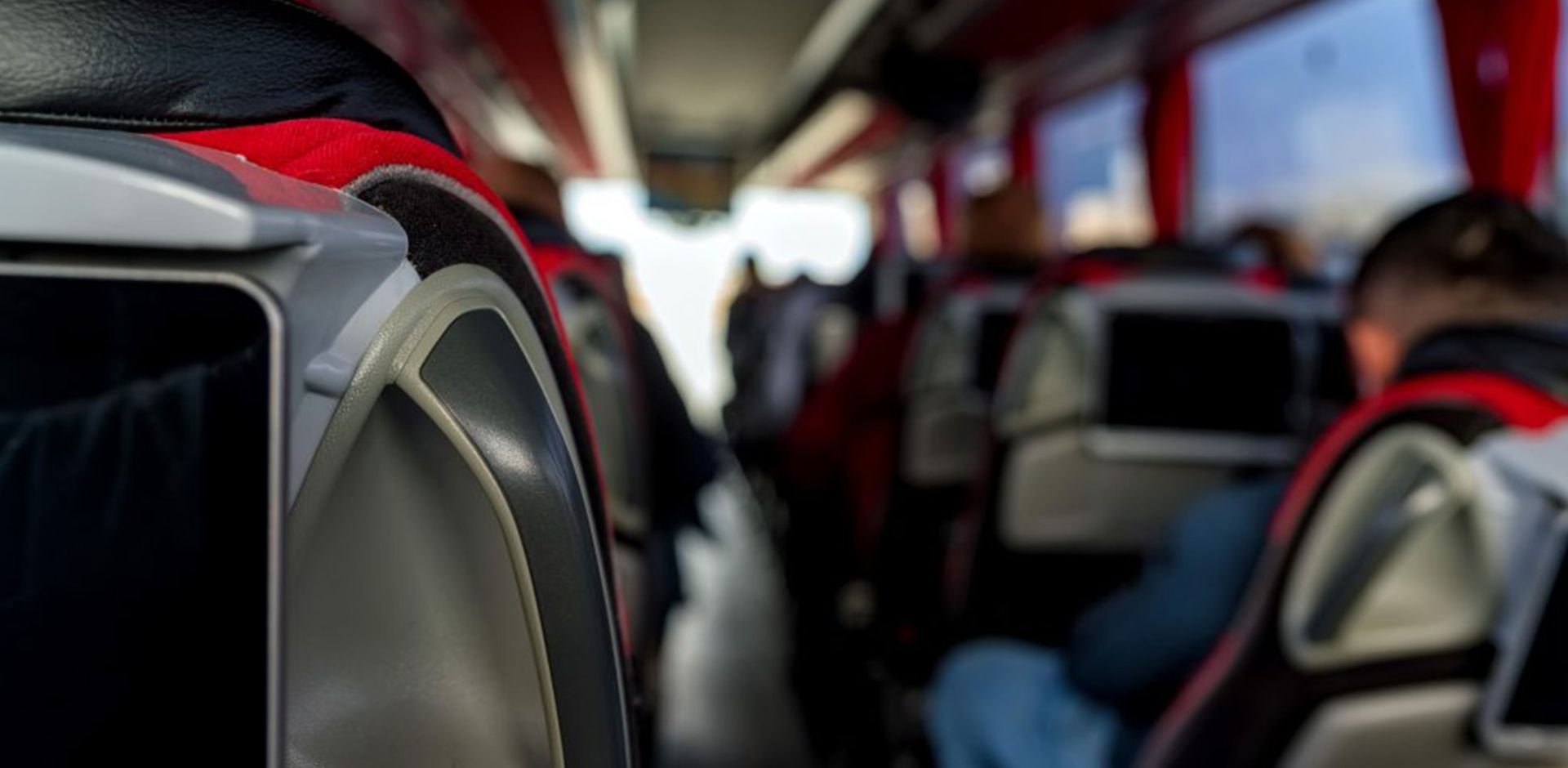 view of bus interior